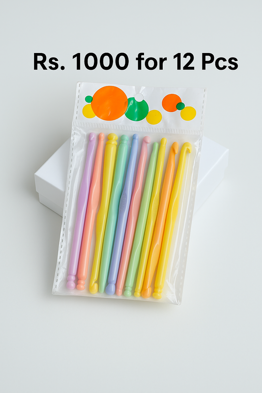 Crochet Hooks 12 pcs for Rs. 1000