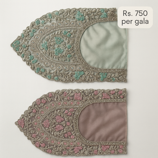 Neck Designs 750 per gala